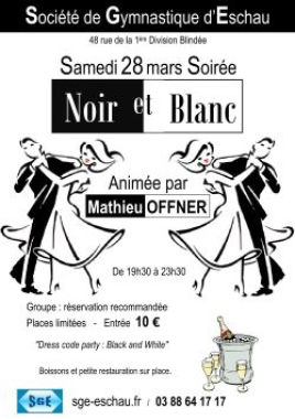 Soirée Noir & Blanc